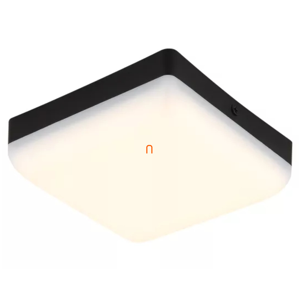 Plafon LED în negru, 12x12 cm (Matthew)