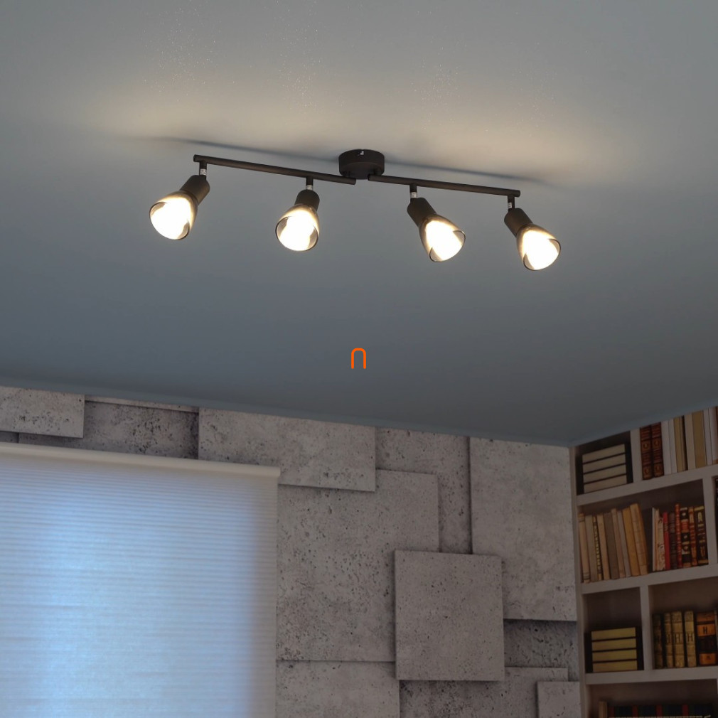 Lampa spot cu braț și 4 socluri - Satella Globo 54312-4