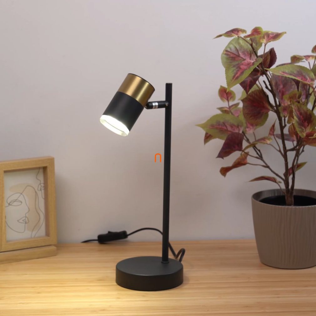 Lampa de masă, 35 cm - Brisbon Globo 57850T - cu comutator basculant, 1xGU10, 230 V