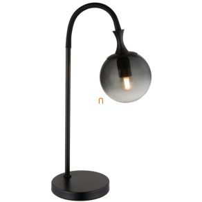   Lampă de masă de culoare fumurie, sticlă, 57 cm - Dalton Globo 15885T - comutator basculant, soclu 1xE27, 230 V