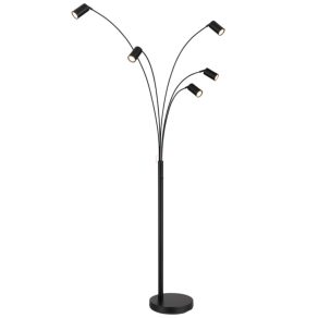 Lampă de podea cu 5 socluri, 204 cm - Robby Globo 57910-5S