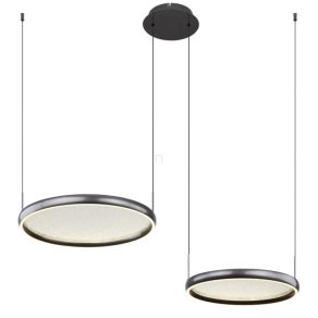   Lampă LED suspendată cu telecomandă, reglabilă, 2 piese - Briggs Globo 67186-50