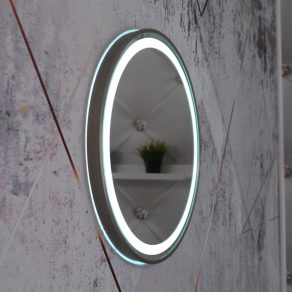   Oglindă LED cu comutator tactil și lumină circulară - Rivas Globo 84035