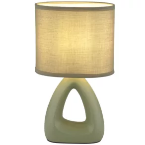   Lampă de birou, 30 cm, verde - Triangle Globo 21731BG - 1xE14, 230 V, IP20, cablu de 1,3 metri