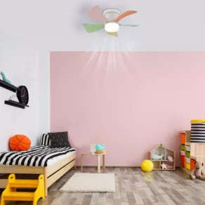   Lampă LED de tavan cu ventilator reglabil - Hines Globo 03609B