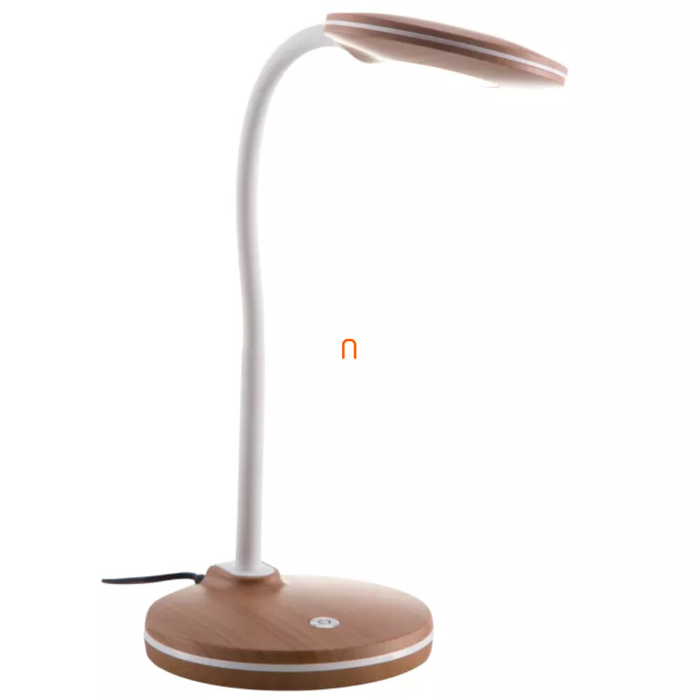 Lampă LED de masă, efect de lemn, 35 cm (Charly)