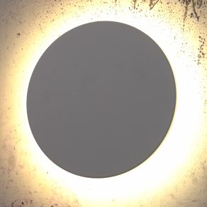   Lampă LED reglabilă pentru exterior, montată pe perete, cu lumină indirectă, albă - Lamont Globo 34314W