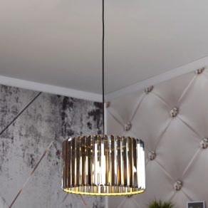   Lampă suspendată cu abajur din cristal prismatic, 35 cm - Run Globo 30229146