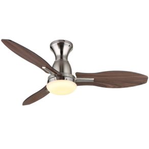   Lampă LED de tavan cu ventilator, controlată de la distanță - Gale Globo 03671N