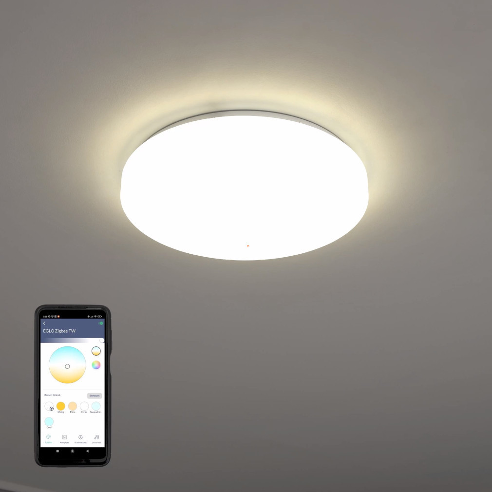 Lumină LED reglabilă pentru tavan cu efect de sclipici, 4x4,8 W, alb rece-cald, culoare albă - Totari Eglo 900001