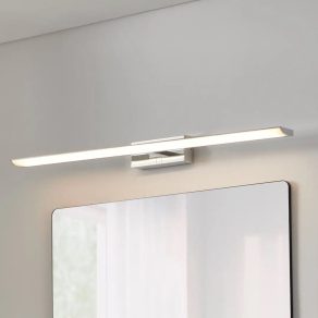   Lampă LED cu oglindă reglabilă 21,5 W, alb rece-cald, 90,5 cm, culoare alb-crom - Tabiano RGBW Eglo 900021