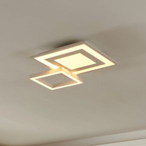   Lampă LED cu intensitate reglabilă pentru tavan 4x2,7+4x2,7 W, alb rece-cald, culoare albă - Savatarila RGBW Eglo 900023