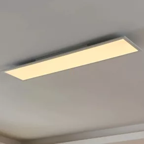   Lampă LED de tavan cu intensitate reglabilă, 33,5 W, lumină albă rece-caldă, culoare albă - Salobrena Eglo 900047