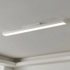 Lampă LED cu intensitate reglabilă pentru tavan, 34,2 W, alb rece-cald, 10x120 cm, culoare albă - Turcona RGBW Eglo 900062