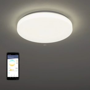   Lampă LED cu intensitate reglabilă pentru tavan 4x4,8 W, alb rece-cald, culoare albă - Totari Eglo 900084
