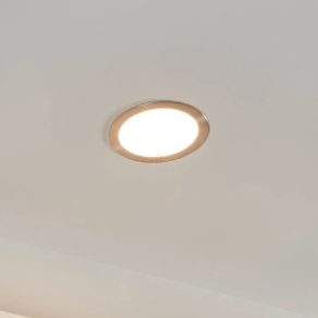   Spot LED încastrat cu intensitate reglabilă 10,5 W, alb rece-cald, culoare alb-nichel - Fueva Eglo 900113