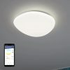 Lampă LED cu intensitate reglabilă pentru tavan 3x7,2 W, alb rece-cald, culoare albă - Sileras RGBW Eglo 900128