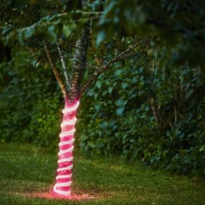   Bandă LED neon pentru exterior, 5 m, roz - Flatneonled Eglo 900219