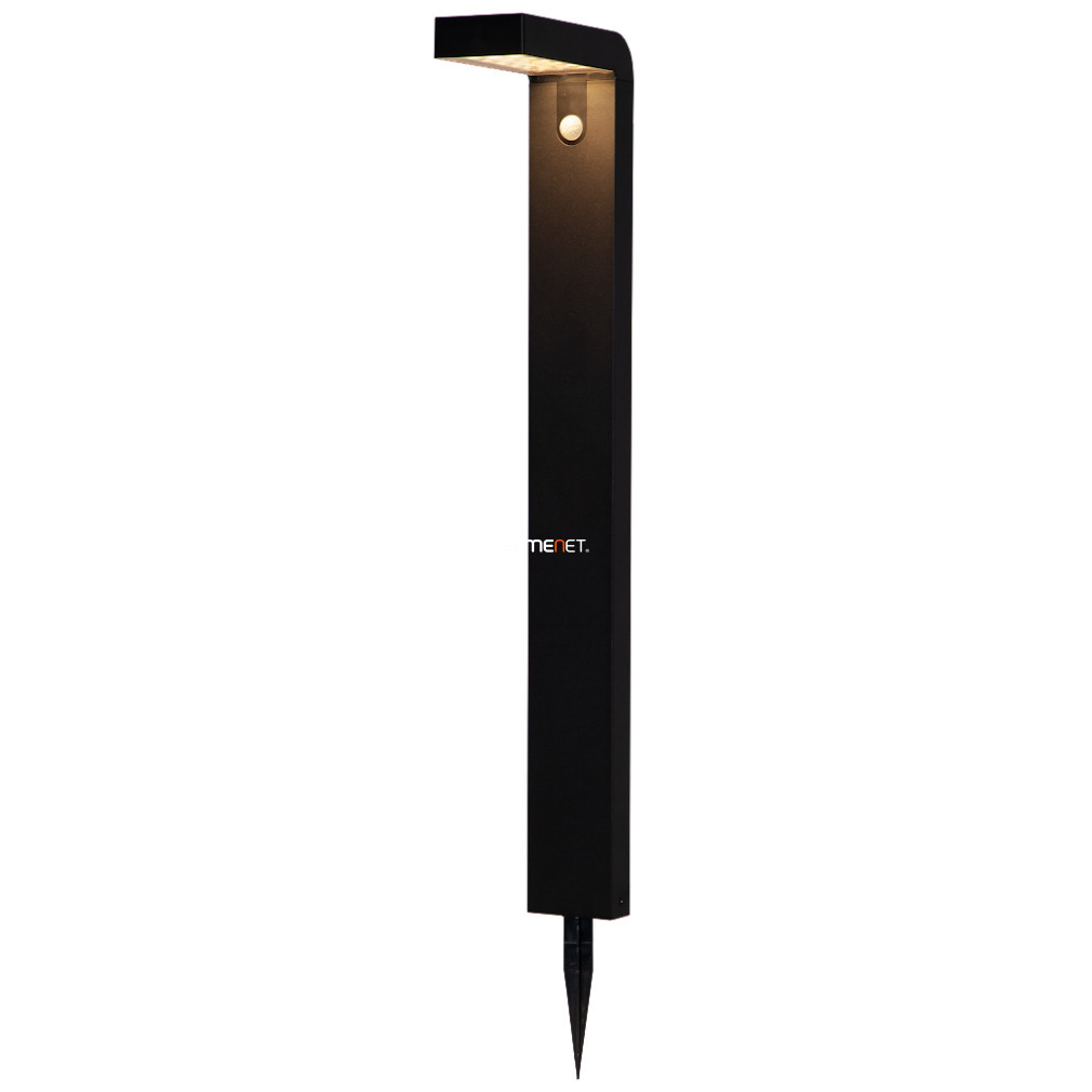 Lampă LED exterioară cu senzor de mișcare, 18x0,2 W, alb cald, 80 cm, negru - Baracconi Eglo 900246
