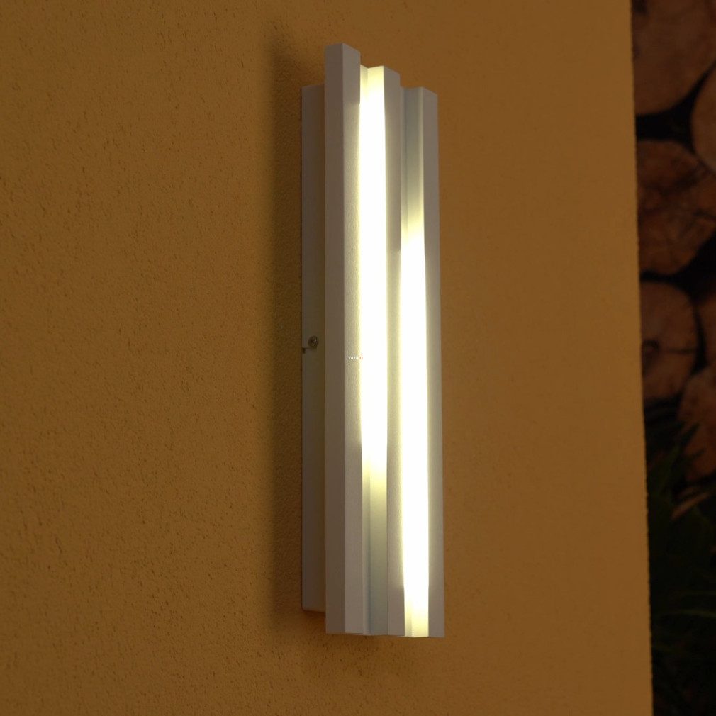 Lampă LED de exterior pentru perete 2x4,2 W, alb cald, alb - Fandina Eglo 900119