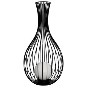   Lampă de exterior, 68,5 cm, alb-negru - Fossombrone Eglo 900122