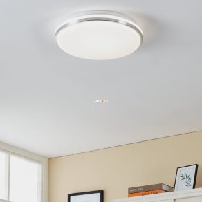   Lampă LED de tavan pentru baie 18 W, alb rece, culoare alb-crom - Pinetto Eglo 900365