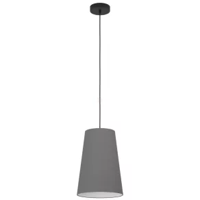   Lampă suspendată din material textil, 28 cm - Petrosa Eglo 390135, cu 1 soclu E27, 220-240 V