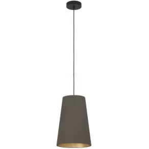   Lampă suspendată din material textil, 28 cm - Petrosa Eglo 390195, cu 1 soclu E27, 220-240 V