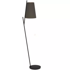   Lampă de podea din material textil, 174 cm - Petrosa Eglo 390197, cu întrerupător în bază, cu 1 soclu E27, IP20, 220-240 V