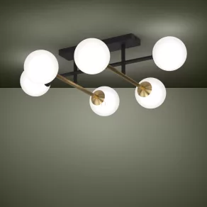   Lampă de tavan - Paz Eglo 390176, cu 6 socluri E14, 220-240 V