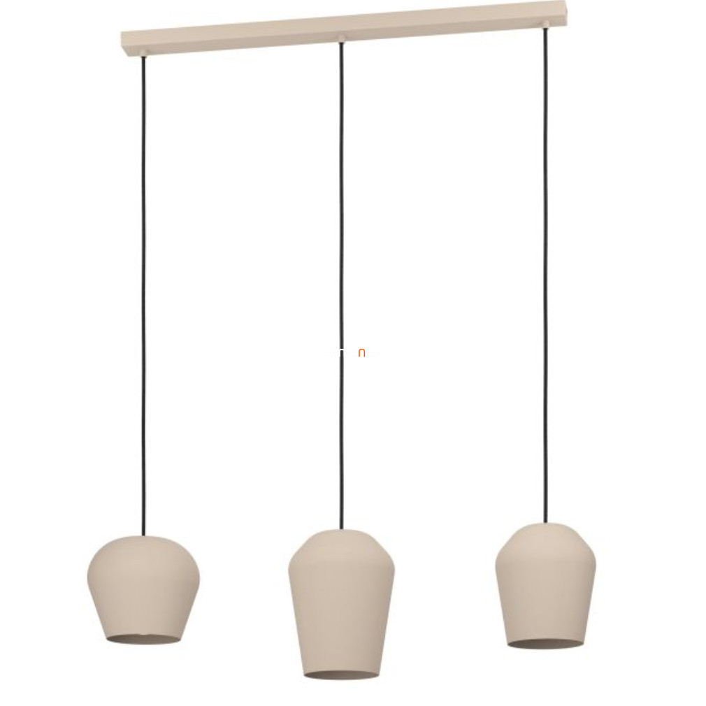 Lampa suspendată cu trei becuri, culoare bej - Cambaito Eglo 900143