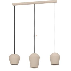   Lampă suspendată cu trei socluri, culoare bej - Cambaito Eglo 900143
