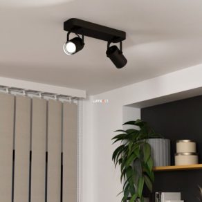 Lampă spot cu două socluri, negru - Sorego Eglo 900332