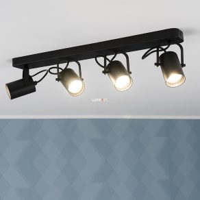 Lampă cu patru socluri și spot negru - Sorego Eglo 900333