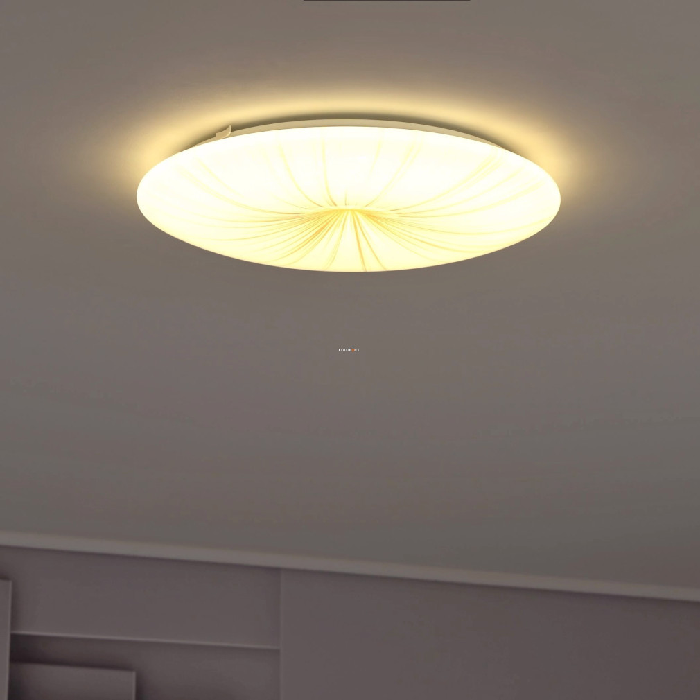 Lampa LED de tavan 19,5 W, alb cald, alb-auriu - Nieves Eglo 900499