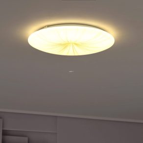   Lampă LED de tavan 19,5 W, alb cald, culoare alb-auriu - Nieves Eglo 900499