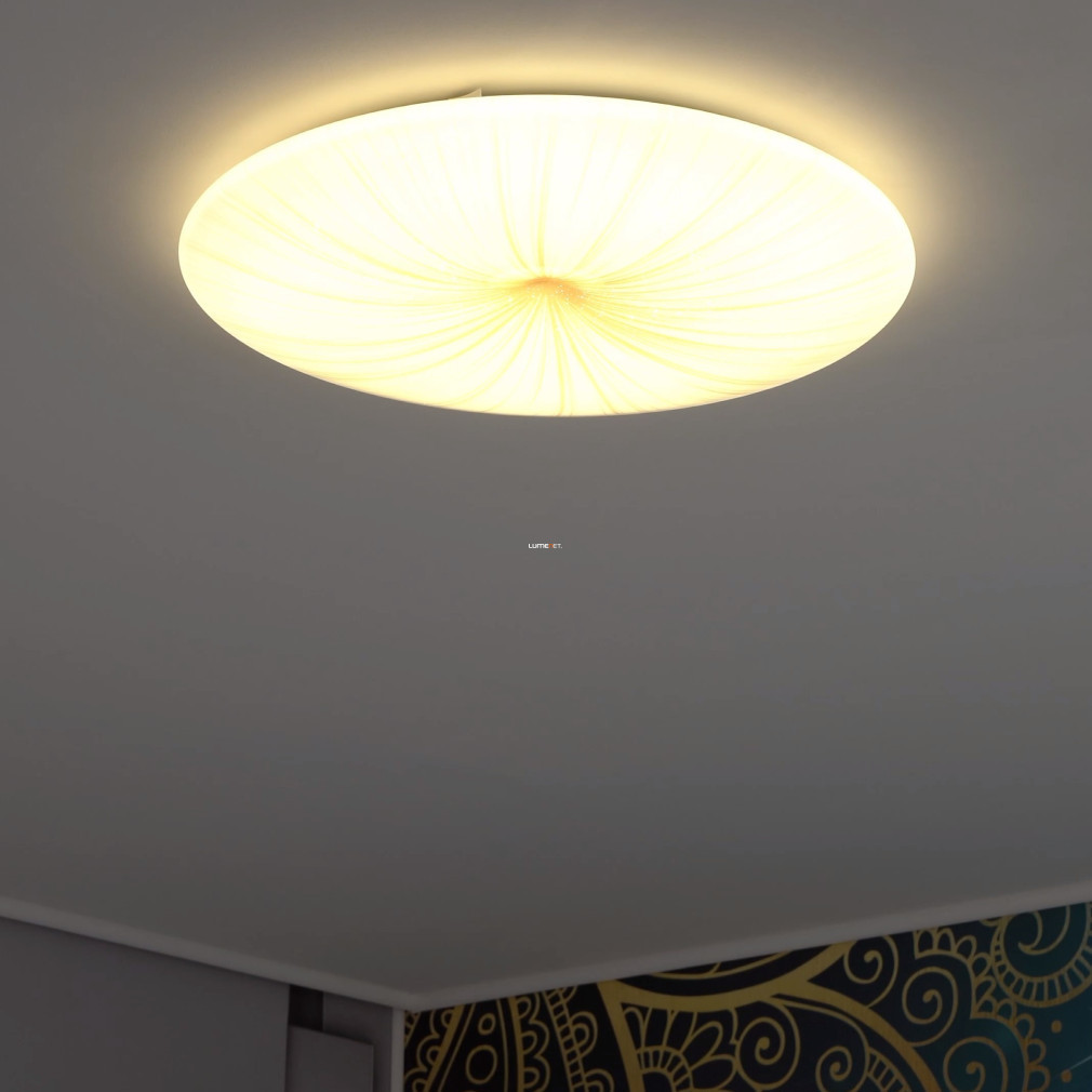Lampa LED de tavan 30,8 W, alb cald, alb-auriu - Nieves Eglo 900501