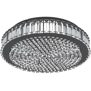   Lampă LED de tavan cu ornamente din cristal prismatic, 41 cm - Balparda Eglo 390248, 3500 lm, 4000 K, 23,5 W, 220-240 V