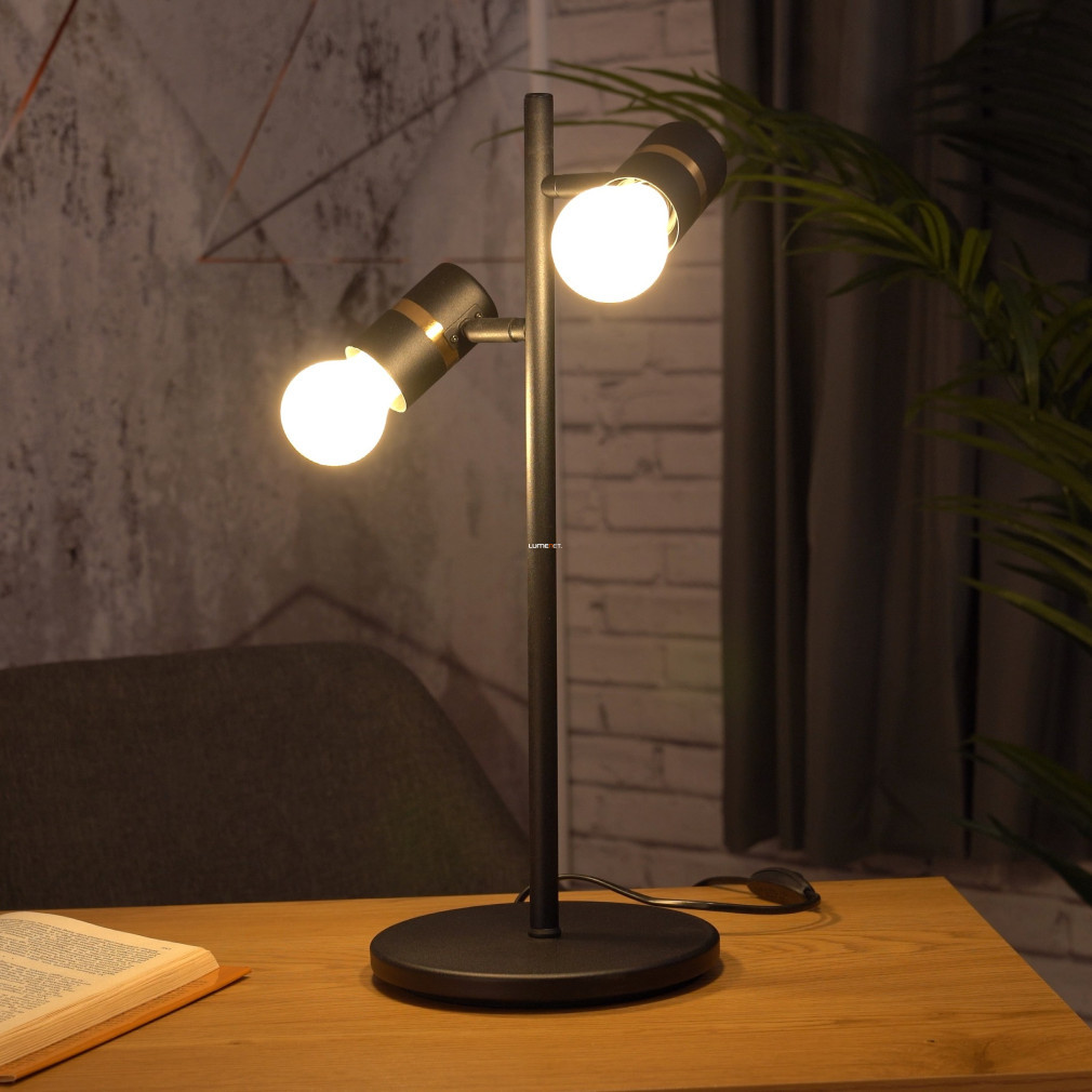 Lampa de masă reglabilă cu două socluri, 50 cm - Lurone Eglo 900178, cu 2 socluri E27