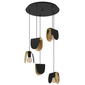   Lampă suspendată, 50 cm - Serenara Eglo 390183, cu 5 socluri E27, 220-240 V