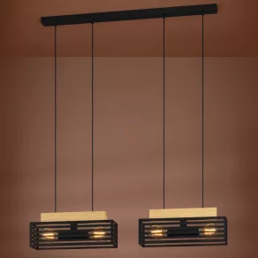   Lampă suspendată - Cidraz Eglo 390164, cu 4 socluri E27, 220-240 V