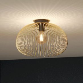   Lampă de tavan Shadow în culoarea auriu, 38,5 cm - Venezuela Eglo 900165, cu soclu 1xE27, 220-240 V