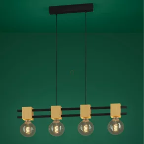  Lampă suspendată - Levantara Eglo 390191, cu 4 socluri E27, 220-240 V