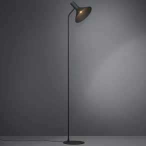   Lampă de podea, 167,5 cm - Morescana Eglo 390222, cu întrerupător la bază, cu 1 soclu E27, IP20, 220-240 V