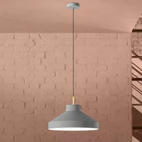   Lampă suspendată în stil loft, 42 cm - Estepona Eglo 390226, cu 1 soclu E27, 220-240 V