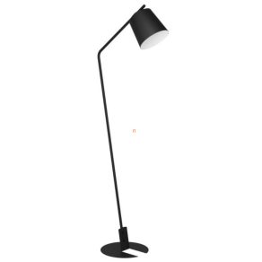   Lampă de podea cu comutator la picior, 161 cm, alb-negru - Oneda Eglo 900394, cu soclu 1xE27