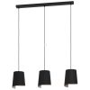 Lampă suspendată cu trei socluri, negru - Bolivia Eglo 900426