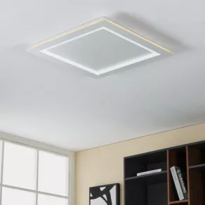   Lampă LED inteligentă de tavan - Padrogiano-Z Eglo 900484, 4800 lm, 2700-6500 K+RGB, temperatură de culoare și culoare reglabile, controlabilă prin aplicație, Bluetooth, Zigbee, 35,5 W, 220-240 V
