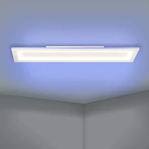   Lampă LED inteligentă de tavan - Padrogiano-Z Eglo 900485, 6000 lm, 2700-6500 K+RGB, temperatură de culoare și culoare reglabile, controlabilă prin aplicație, Bluetooth, Zigbee, 43,2 W, 220-240 V