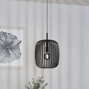   Lampă suspendată cu abajur, 32,5 cm - Romazzina Eglo 900494, cu 1 soclu E27, 220-240 V